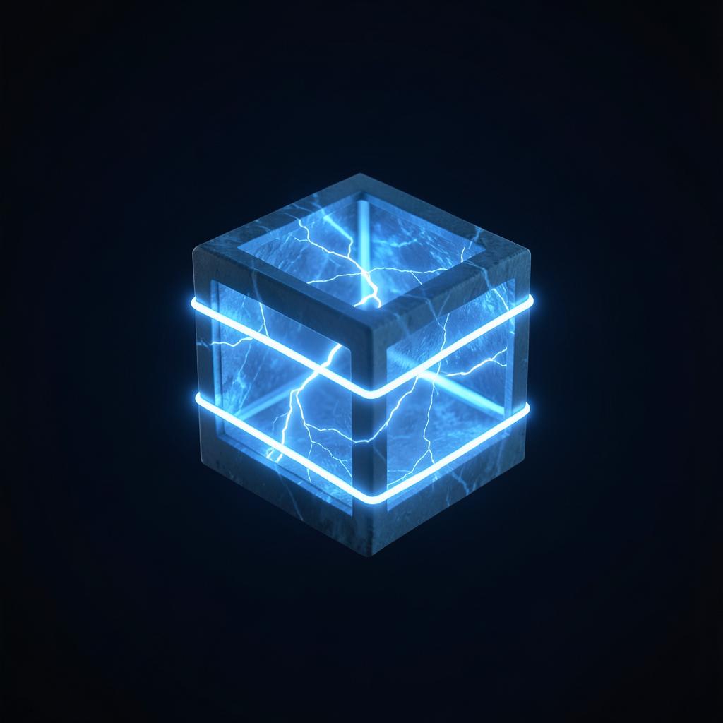 Concept art for The Escrow, a Meridian artifact