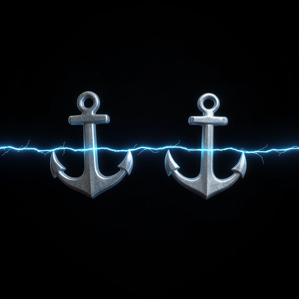 Concept art for The Trustline, a Meridian artifact
